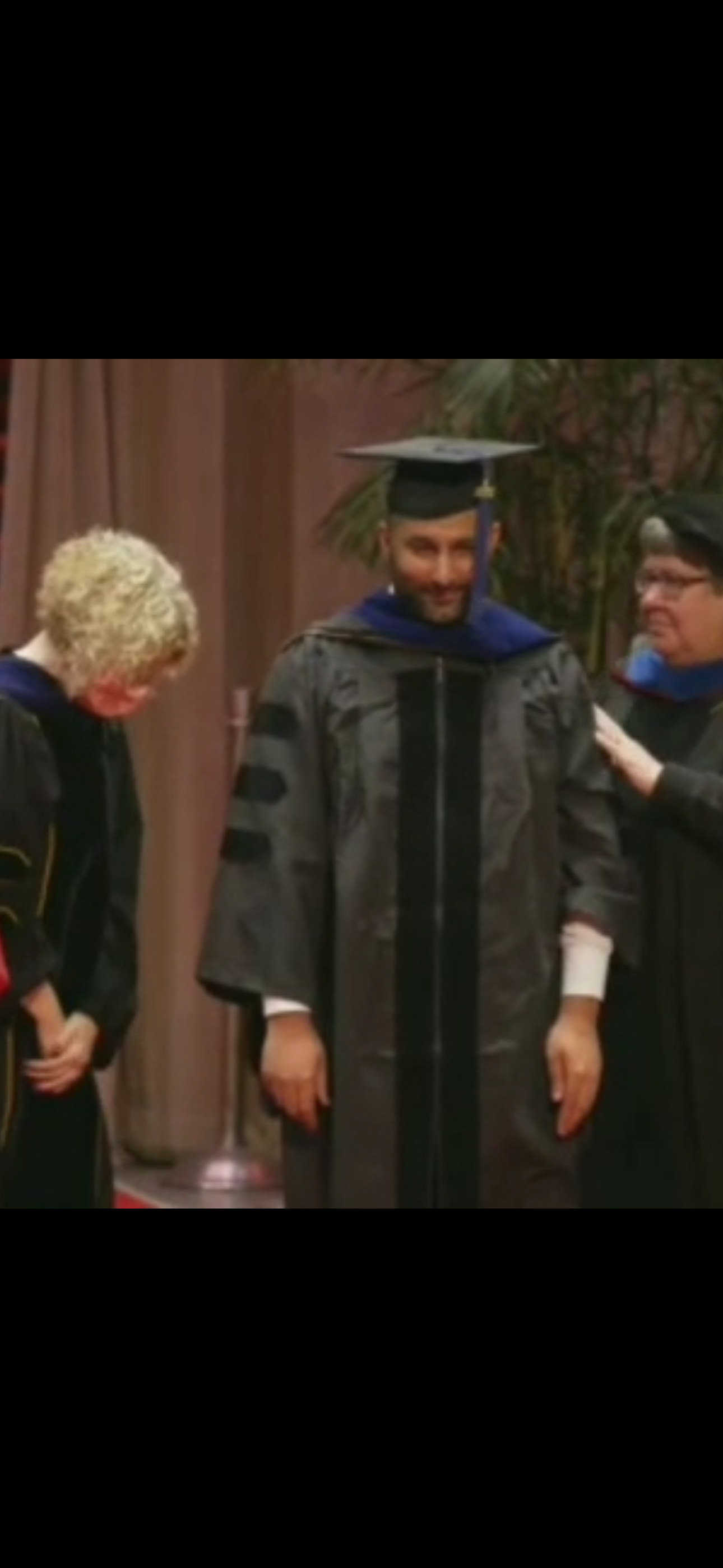 Doctoral hooding ceremony